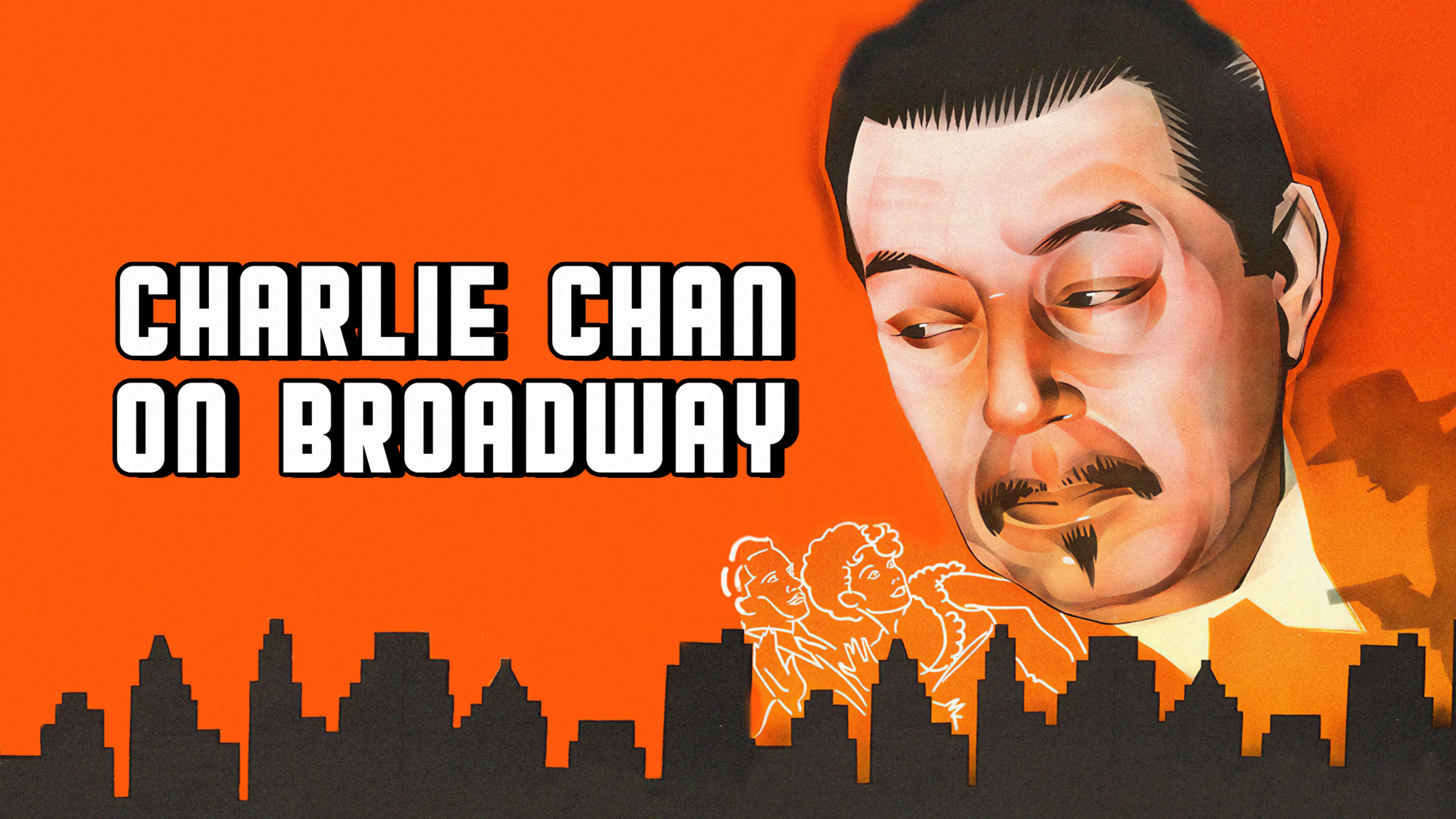 Charlie Chan on Broadway poster